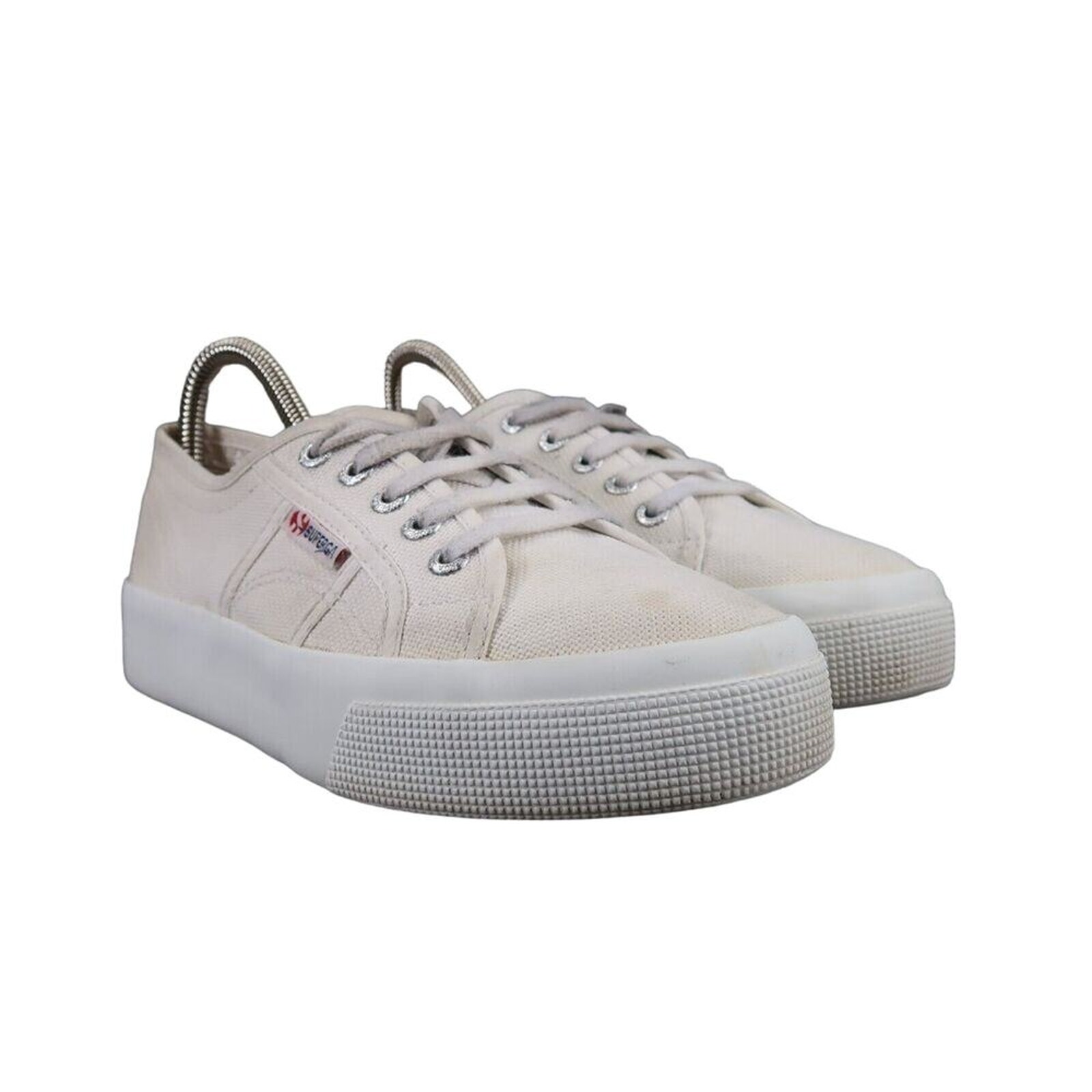 Superga Shoes Womens 6.5 Sneakers Fashion Lifestyle Platform Cotu Comfort Active